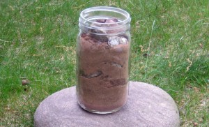 Frasco lleno de forma correcta